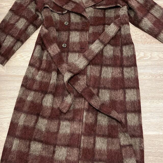 1045裾まわりherlipto Double Breasted Wool-Blend Coat