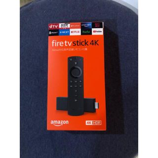 アップル(Apple)のFire TV Stick 4K Alexa対応音声認識リモコン付　本体 (その他)