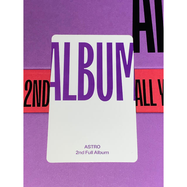 ASTRO ムンビン All Yours トレカ エンタメ/ホビーのCD(K-POP/アジア)の商品写真