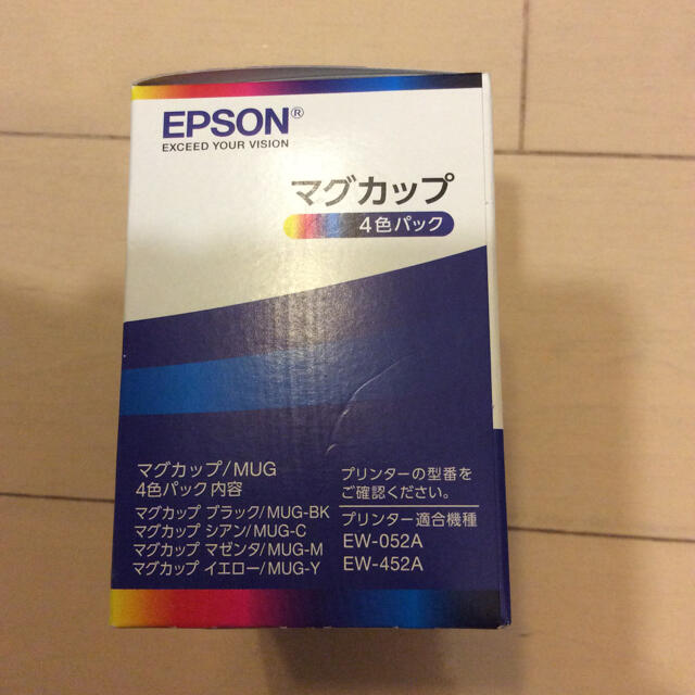 1133円 安い エプソン EPSON 純正インクカートリッジ ４色パック 目印：マグカップ MUG-4CL