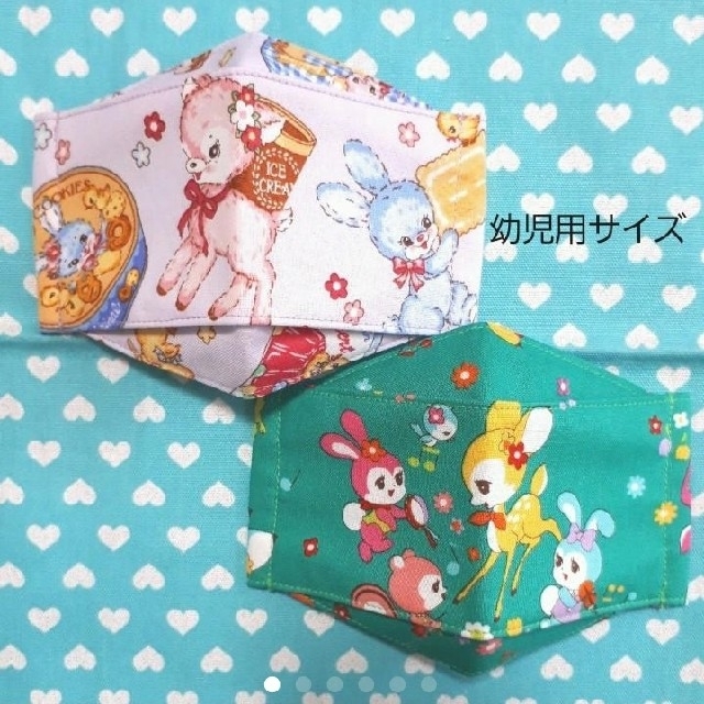 ハンドメイド インナーマスク 子供用 幼児用サイズの通販 by ELMO♪'s shop｜ラクマ
