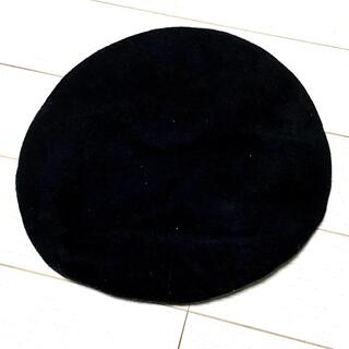 ナノユニバース(nano・universe)のナノユニバース　ベレー帽　黒(ハンチング/ベレー帽)