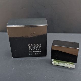 グッチ(Gucci)のグッチ　エンヴィ　フォーメン　オードトワレ　ミニボトル　3ml(香水(男性用))