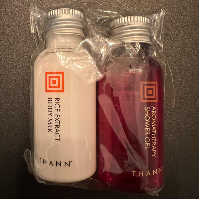 THANN(タン)のTHANN シャワージェルボディーローション各30ml コスメ/美容のボディケア(ボディローション/ミルク)の商品写真