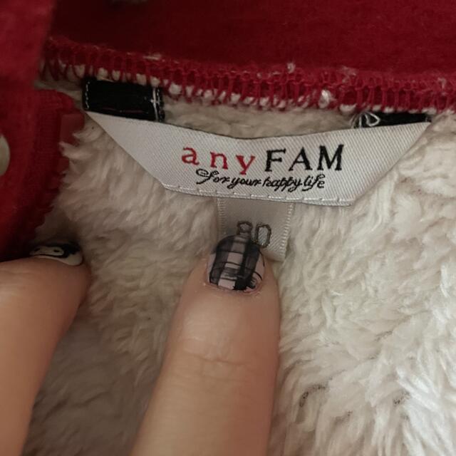 anyFAM(エニィファム)のanyFAM 子供服 キッズ/ベビー/マタニティのベビー服(~85cm)(ジャケット/コート)の商品写真