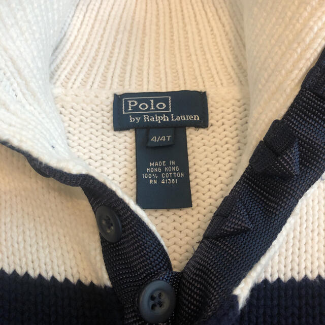 POLO RALPH LAUREN(ポロラルフローレン)のラルフローレン ニット キッズ/ベビー/マタニティのキッズ服男の子用(90cm~)(ニット)の商品写真