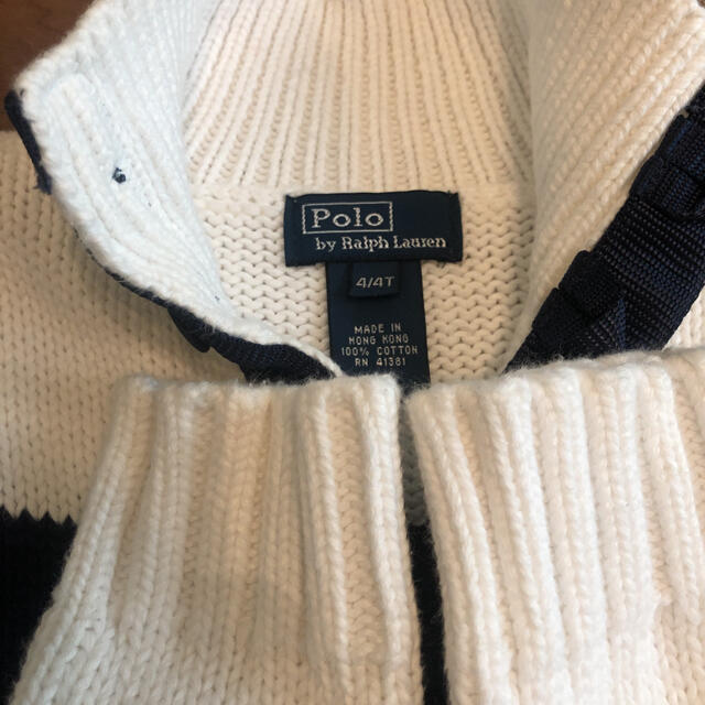 POLO RALPH LAUREN(ポロラルフローレン)のラルフローレン ニット キッズ/ベビー/マタニティのキッズ服男の子用(90cm~)(ニット)の商品写真