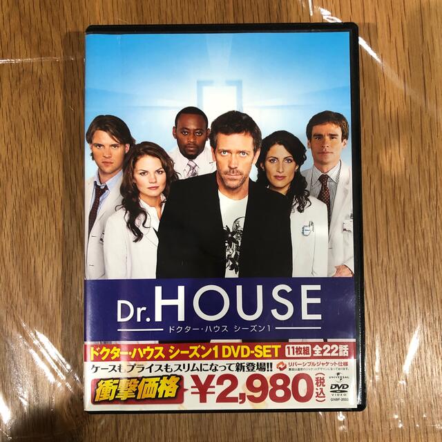 Dr．HOUSE／ドクター・ハウス　シーズン1　DVD　SET DVD エンタメ/ホビーのDVD/ブルーレイ(TVドラマ)の商品写真