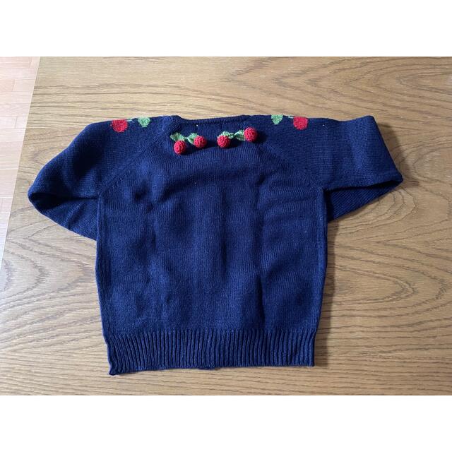 BEAMS(ビームス)のBEAMS mini カーディガン　110cm キッズ/ベビー/マタニティのキッズ服女の子用(90cm~)(カーディガン)の商品写真