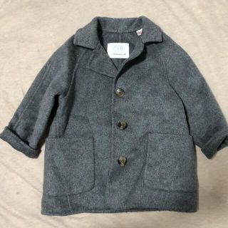 ユニクロ(UNIQLO)のZARA baby ★ウール コート 92cm グレー(コート)