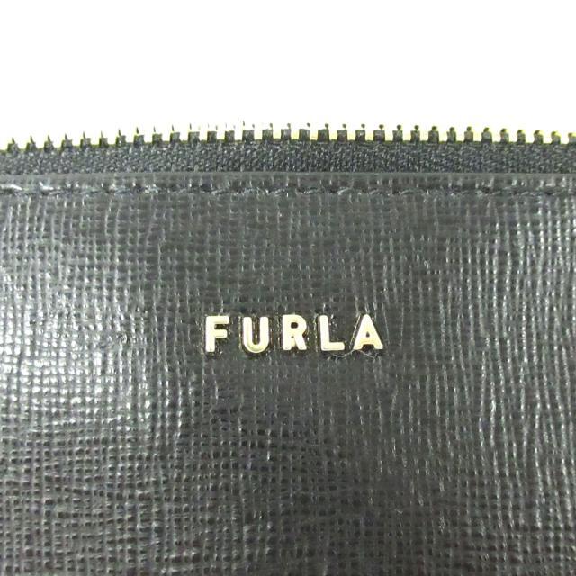 Furla(フルラ)のFURLA(フルラ) ポーチ美品  - 黒 レザー レディースのファッション小物(ポーチ)の商品写真