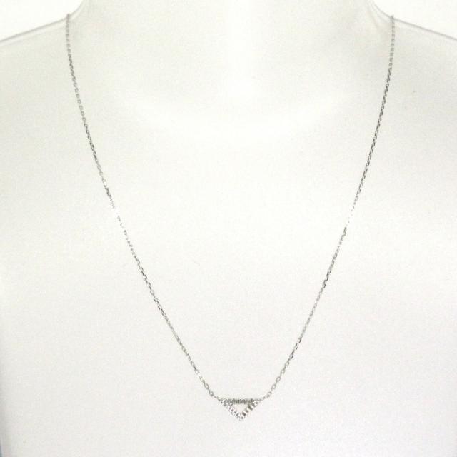 CASUCA(カスカ) ネックレス美品 - K18WG CASUCA(カスカ) ネックレス美品 - K18WG