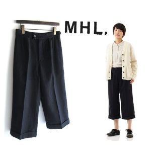 マーガレットハウエル(MARGARET HOWELL)のMHL. 2017AW WOOL COTTON DRILL ワイドパンツ 3(その他)