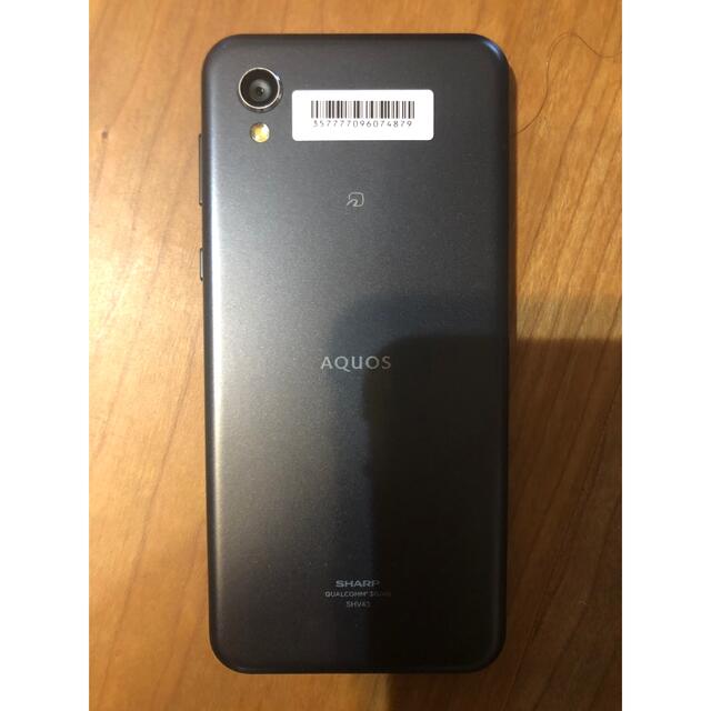 AQUOS(アクオス)のSHARP AQUOS sense2 SHV43 Xモデル ニュアンスブラック スマホ/家電/カメラのスマートフォン/携帯電話(スマートフォン本体)の商品写真