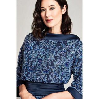 タダシショウジ(TADASHI SHOJI)の2020新品 4 Tadashi Shoji ドレス BL111484NT(ひざ丈ワンピース)