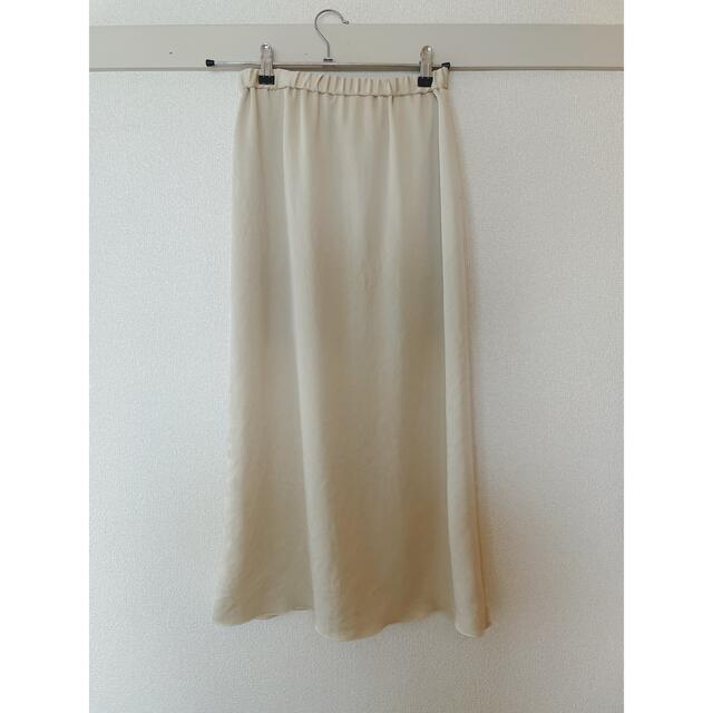 UNITED ARROWS(ユナイテッドアローズ)の6(ロク) サテンスカート レディースのスカート(ロングスカート)の商品写真