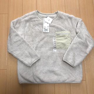 ユニクロ(UNIQLO)のとんぴ様専用　UNIQLO  KIDS  ファーリーフリースプルオーバー　120(その他)