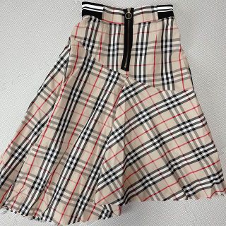 ビームス(BEAMS)の韓国　バーバリーチェック柄　スカート(ひざ丈スカート)