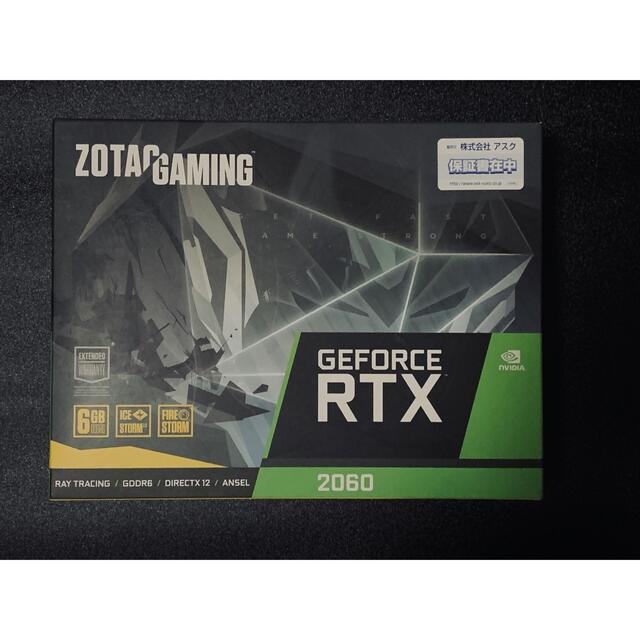 ZOTAC GAMING RTX2060 6GB スマホ/家電/カメラのPC/タブレット(PCパーツ)の商品写真