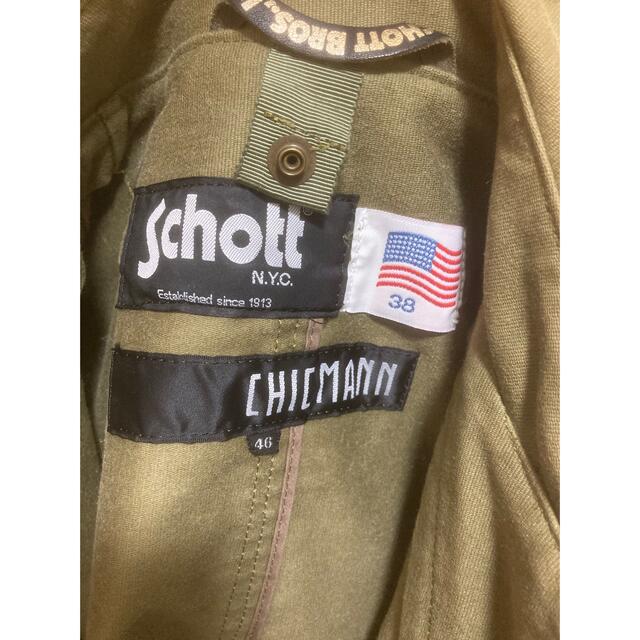 schott(ショット)のSCHOTT ミリタリーコート メンズのジャケット/アウター(ミリタリージャケット)の商品写真