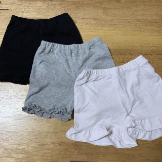 ユニクロ(UNIQLO)の1分丈スパッツ3枚セット　UNIQLO &西松屋(パンツ/スパッツ)