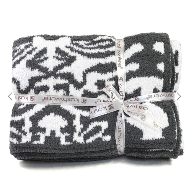 kashwere - カシウエア ブランケット 新品 スレートホワイト kashwere