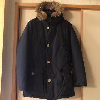 ウールリッチ(WOOLRICH)の美品ウールリッチネイビー紺ビームスF別注アークティックパーカー(ダウンジャケット)