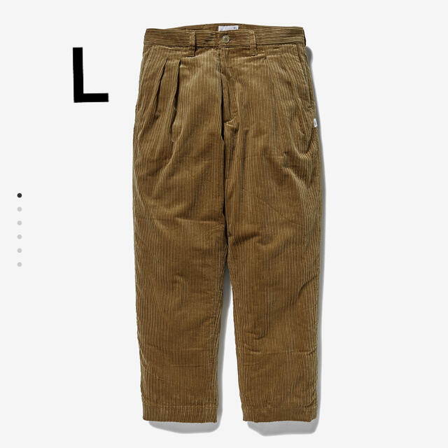 W)taps(ダブルタップス)のWTAPS TROUSERS / COTTON. CORDUROY Ｌサイズ メンズのパンツ(スラックス)の商品写真