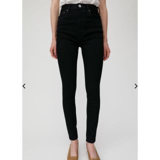 マウジー(moussy)のマウジー HW Rebirth BLACK SKINNY 26(デニム/ジーンズ)