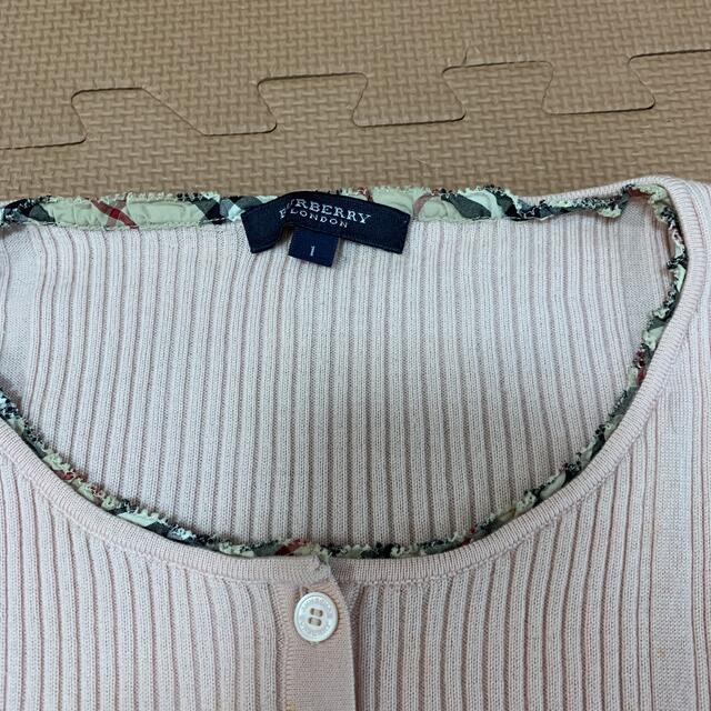 BURBERRY LONDON トップス リブニット レディース
