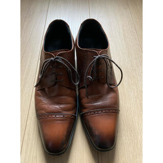 スーツカンパニー(THE SUIT COMPANY)のスーツカンパニー革靴レザーシューズ25cmブラウン茶色男性メンズビジネス(ドレス/ビジネス)