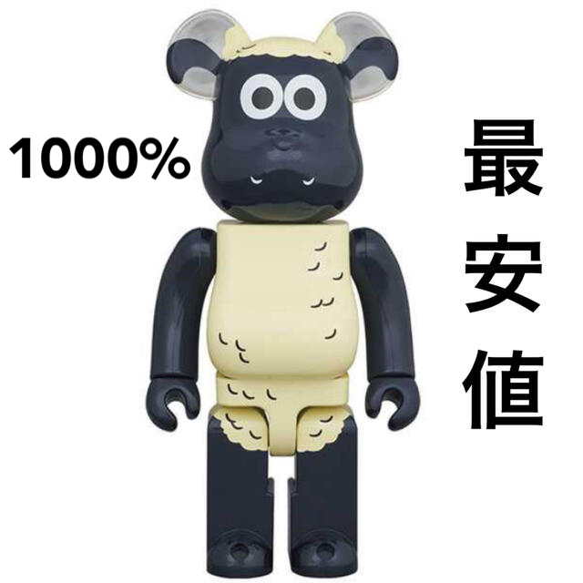 BE＠RBRICK Shaun「Shaun the Sheep」1000％