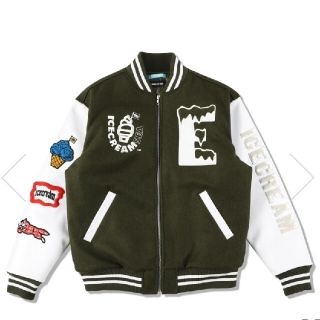 ICE CREAM - ICECREAM X WIND AND SEA VARSITY JACKETの通販|ラクマ
