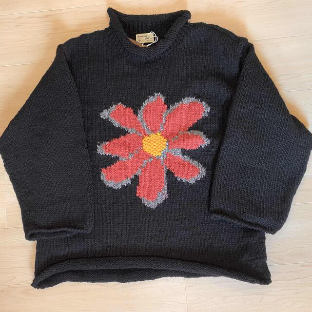 Ciaopanic(チャオパニック)の【全国完売】macmahon knitting mill 花柄ニット メンズのトップス(ニット/セーター)の商品写真