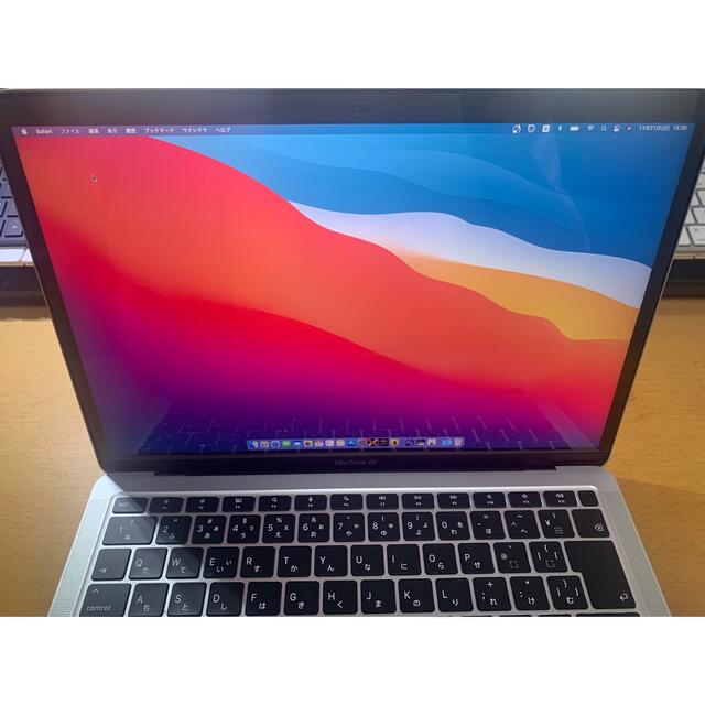 Macbook air M1 2020PC/タブレット