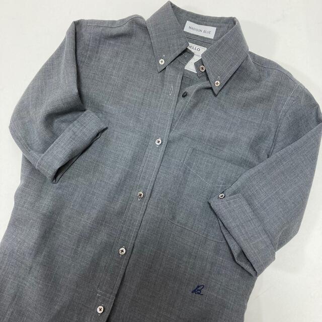 MADISONBLUE(マディソンブルー)のマディソンブルー ウール BDシャツ 02 レディースのトップス(シャツ/ブラウス(長袖/七分))の商品写真