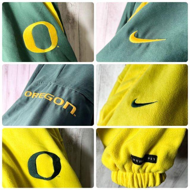NCAA XL】ナイキ NIKE オレゴン 総刺繍 リバーシブル ジャケット - www
