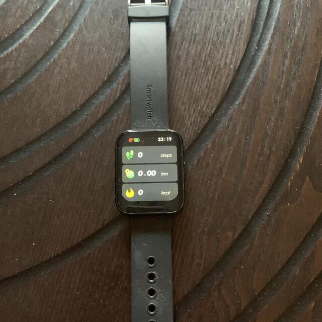 専用　スマートウォッチ　Amazonで購入 レディースのファッション小物(腕時計)の商品写真
