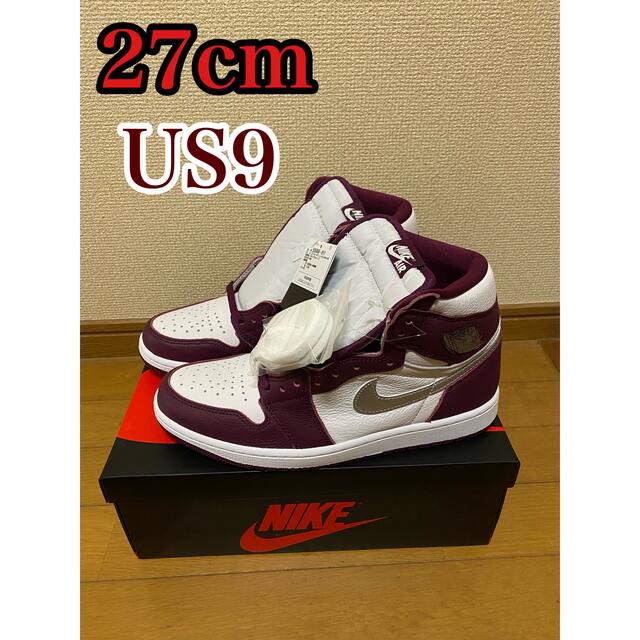 NIKE AIR JORDAN 1 RETRO HIGH OG BORDEAUX