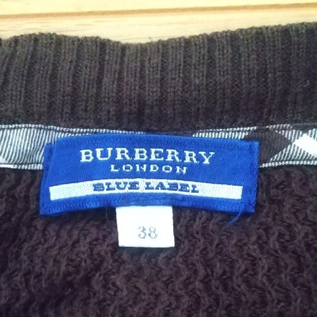 BURBERRY BLUE LABEL(バーバリーブルーレーベル)の【半額値下】BURBERRYカーティガン レディースのトップス(カーディガン)の商品写真