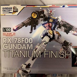 バンダイ(BANDAI)のRX-78F00 GUNDAM TITANIUM FINISH　1/100(模型/プラモデル)