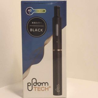 プルームテック(PloomTECH)の【新品未開封】プルームテック　Ploom TECH + ブラック(タバコグッズ)