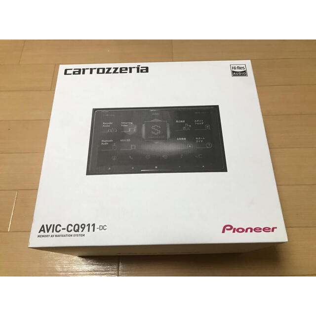 Pioneer(パイオニア)のちー様専用【新品　未使用】サイバーナビ　AVIC-CQ911-DC 自動車/バイクの自動車(カーナビ/カーテレビ)の商品写真