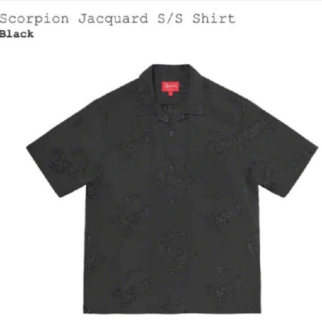 ★L★Supreme Scorpion Jacquard S/S shirts