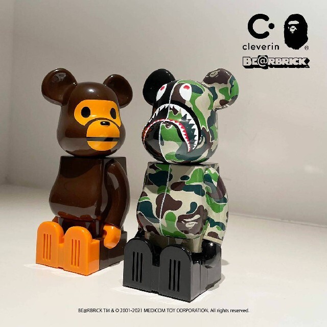 F素材ABC SHARK BE＠RBRICK&BABY MILO BE＠RBRICK