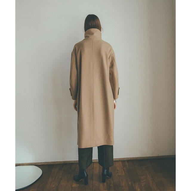 【美品♡】clane クラネ UP NECK OVER COAT ベージュ