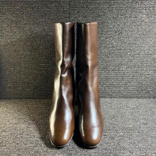 タニノクリスチー(TANINO CRISCI)の新品 タニノクリスチ 36.5 本革 ブーツ　チェスナットブラウン  レディース(ブーツ)