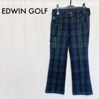 エドウィン(EDWIN)のEDWIN GOLF エドウィンゴルフ チェックパンツ メンズ ゴルフウェア(ウエア)