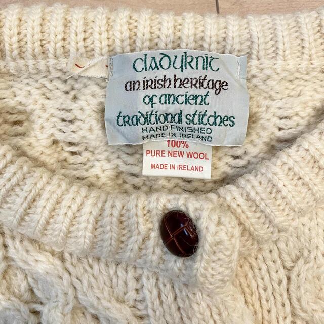 INVERALLAN - Ireland vintage fisherman aran cardiganの通販 by T ‘s shop|インバーアランならラクマ 新作HOT