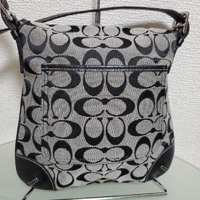 COACH - COACH コーチ ショルダーバッグ シグネチャー ブラック 総柄